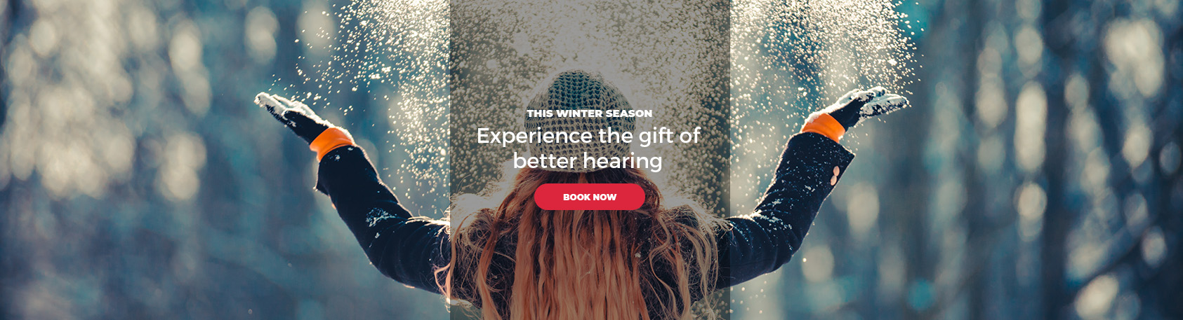 Winter Banner - Clear Choice Hearing Aid Centers