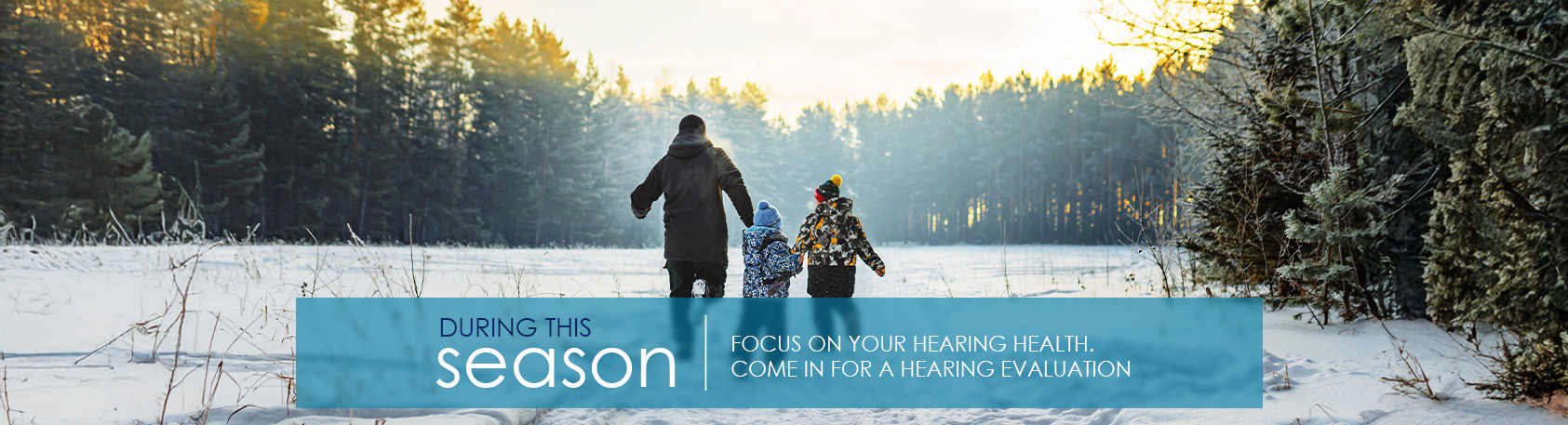 Winter Banner - Clear Choice Hearing Aid Centers